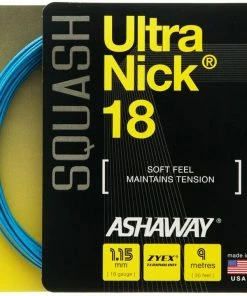 Ashaway Ultranick 18 Blue – Squash String Set