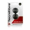 TECNIFIBRE SQUASH BALLS DOUBLE YELLOW 2-PACK