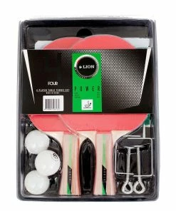 Lion Delux Four Player Table Tennis Set