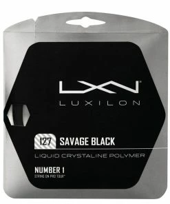 Wilson Luxilon Savage Black 127 Set