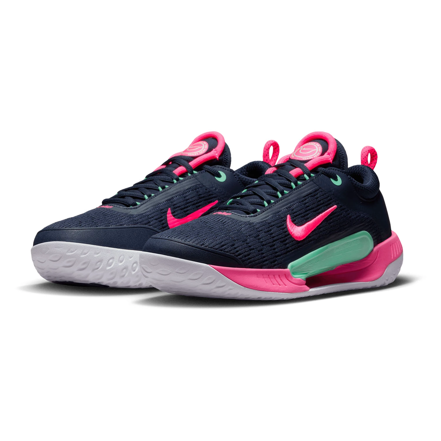 Nike Court Zoom NXT Green/Pink β Tennis Shoe - Image 6