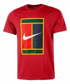 Nike Tee Heritage Logo Shirt Red