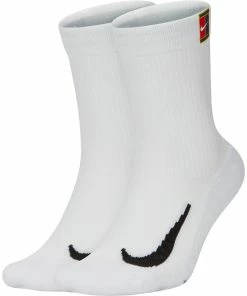 Nike Court Multiplier Cushioned Socks White