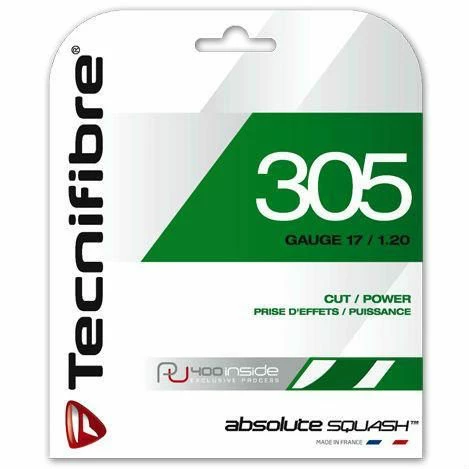 TECNIFIBRE Tecnifbre 305 17g 1.20mm Green Set β Squash String