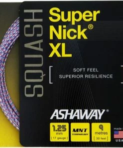 Ashaway Supernick XL – Squash String Set