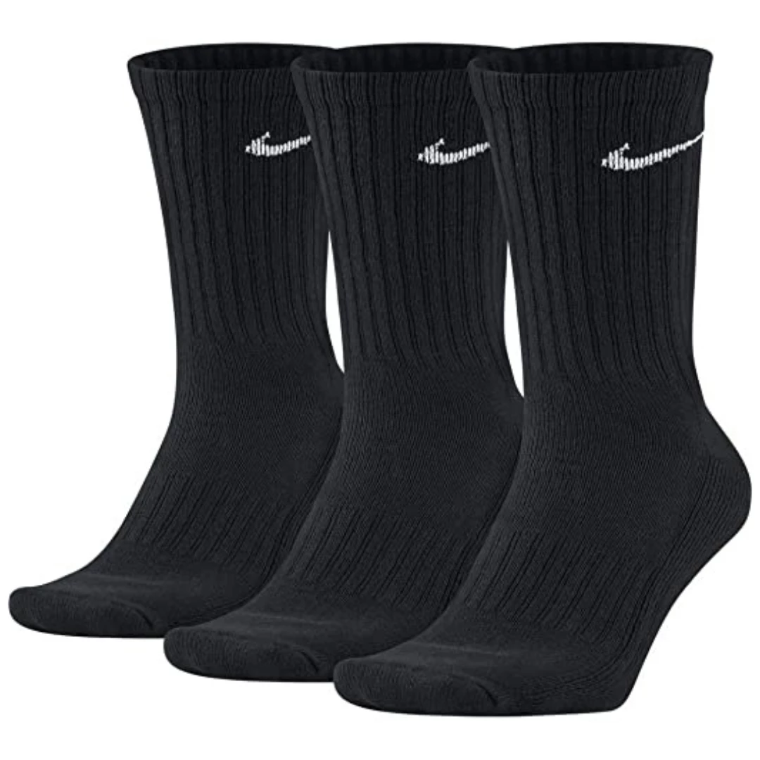 Nike Cushioned Crew Socks X3 Black