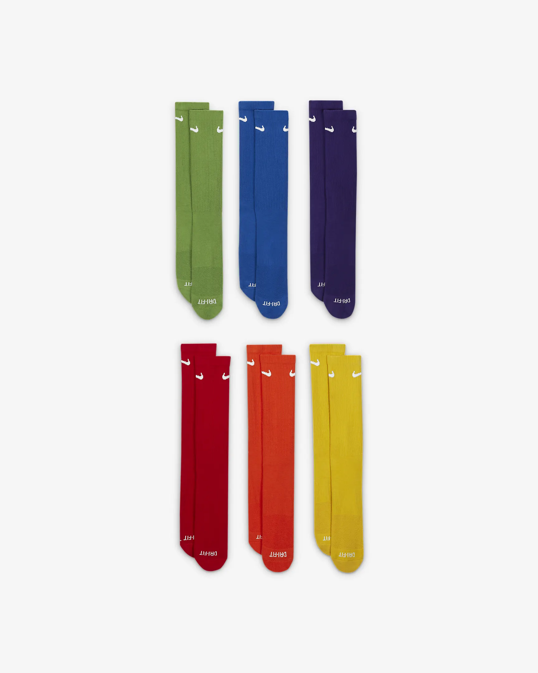 Nike Everyday Plus 6 Pack β Tennis Socks - Image 2