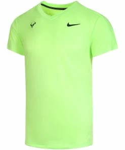 Nike Rafa Mens Challenger Shirt Green