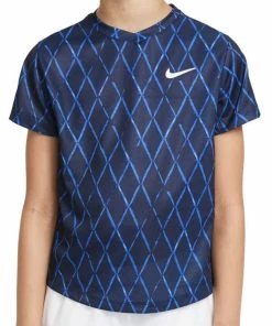 Nike Boys Vctry SS Shirt Blue