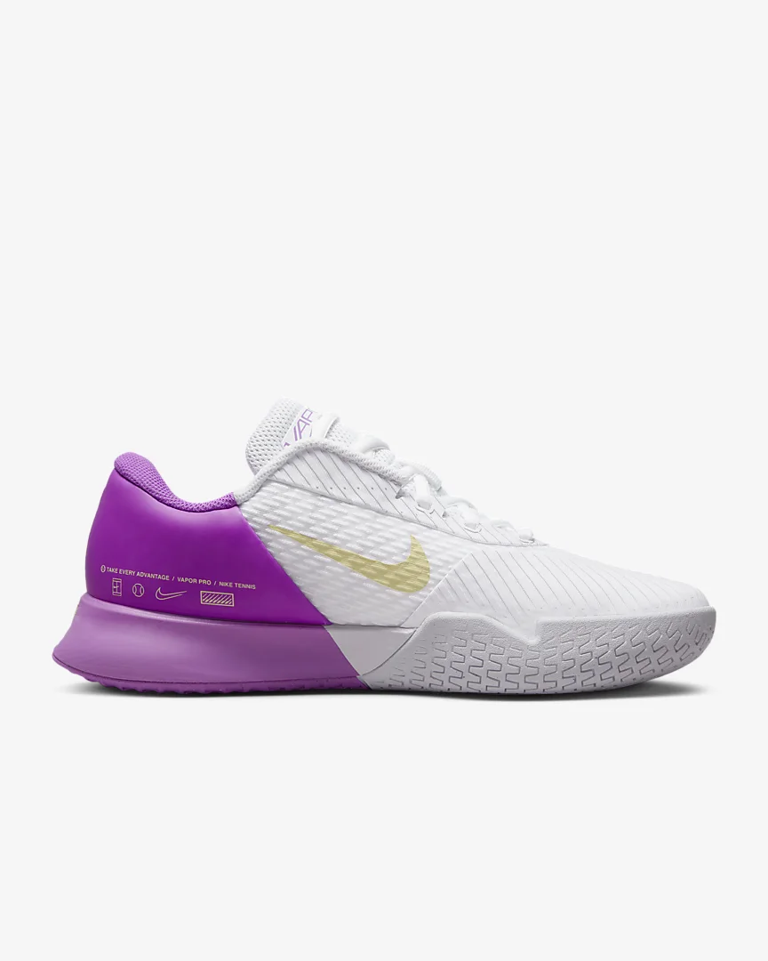 Nike Court Air Zoom Vapor Pro 2 Pink- Tennis Shoe - Image 3