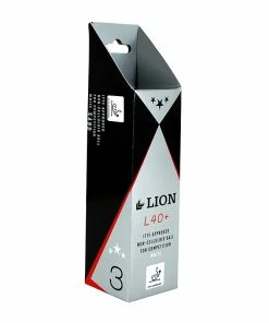 LION WET ITTF Three Star T/T Balls 3pc – Table Tennis