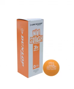 Dunlop Play Mini Orange – Squash Balls