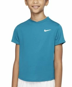Nike Court Boys Victory Shirt Green