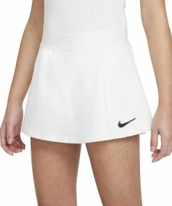 Nike Court Dri Fit Victory White β Girls Skirt